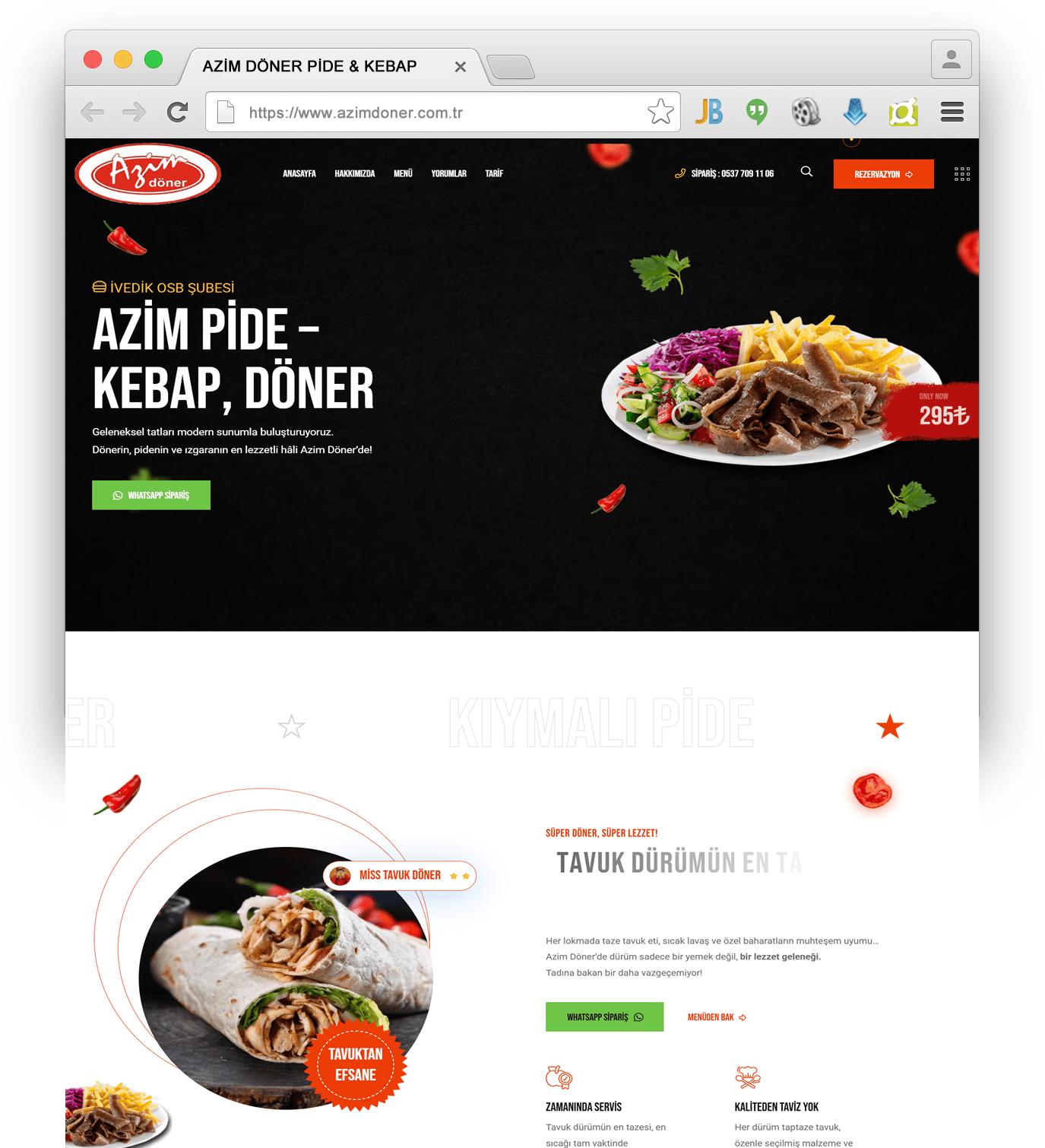 AZİM DÖNER PİDE & KEBAP (İVEDİK OSB ŞUBESİ)